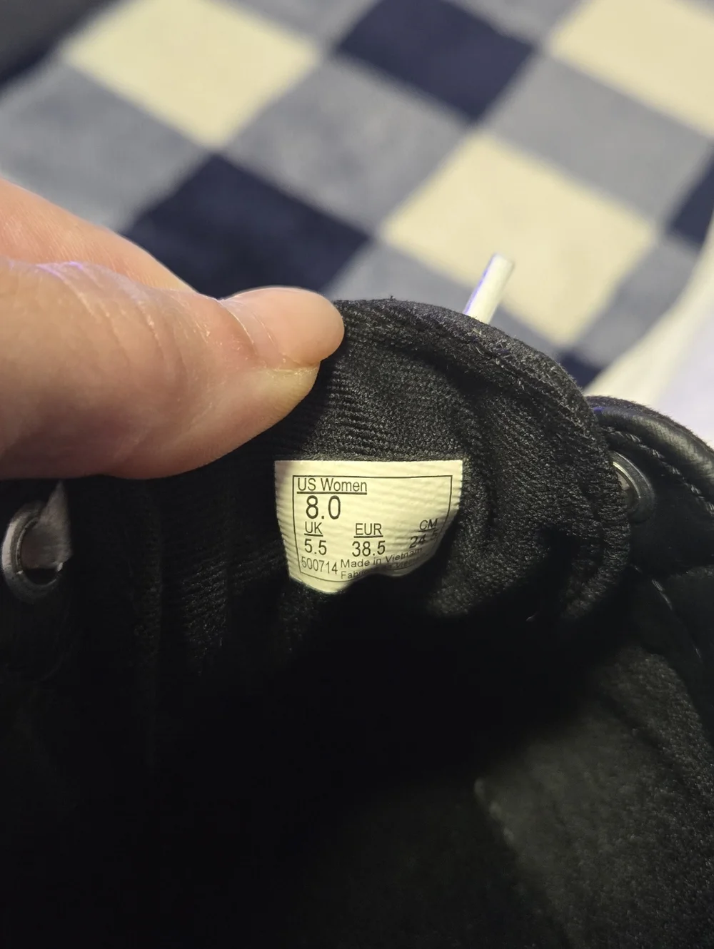 Vans Old School-Inspired Black & White Skate Sneakers - Picture 5 of 5